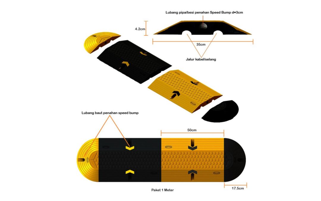 polisi tidur dari karet