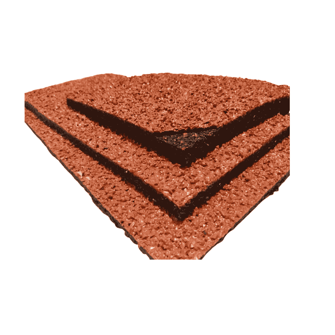 Water Permeable Type Running Track Rubber Flooring Cor Playground