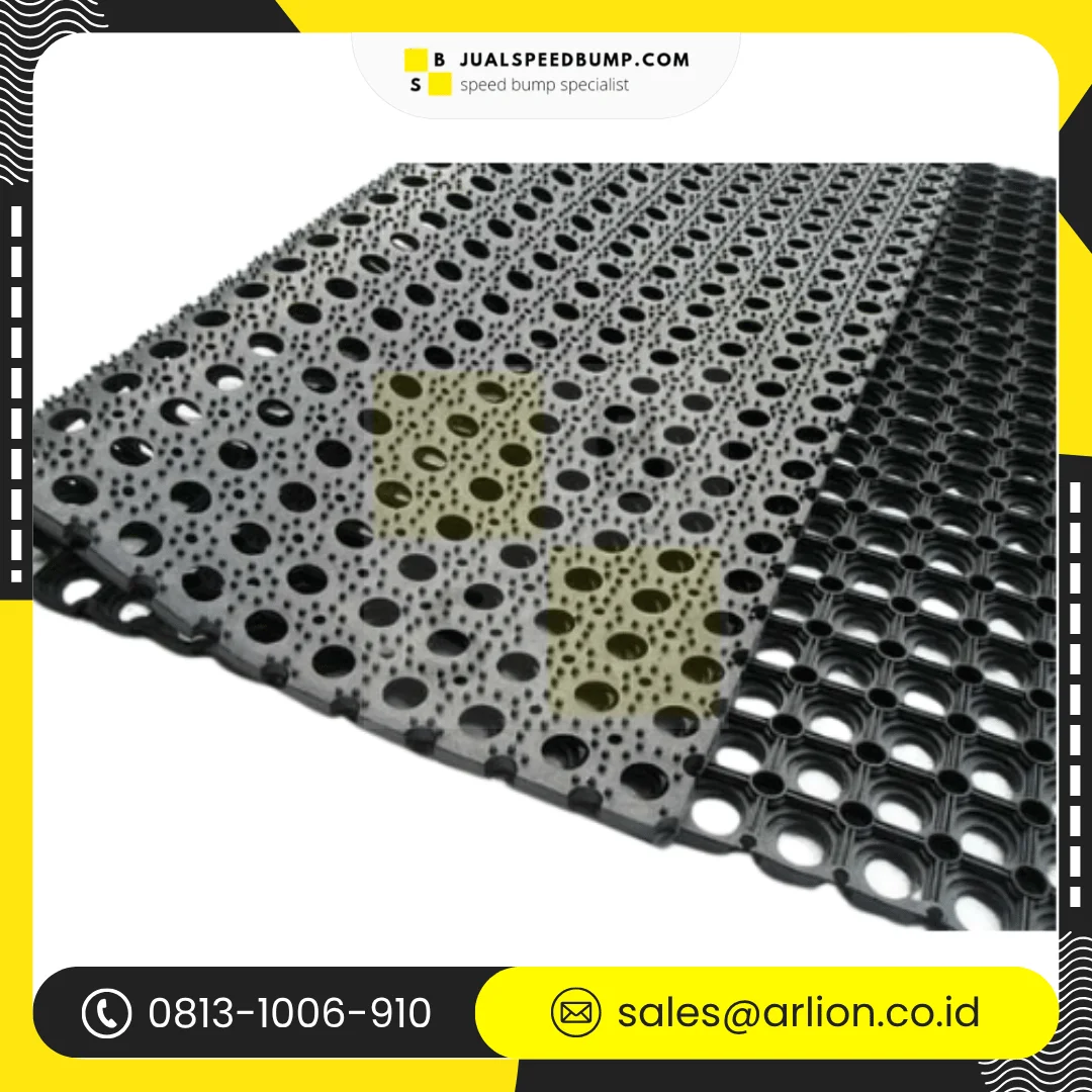 keset karet berlubang