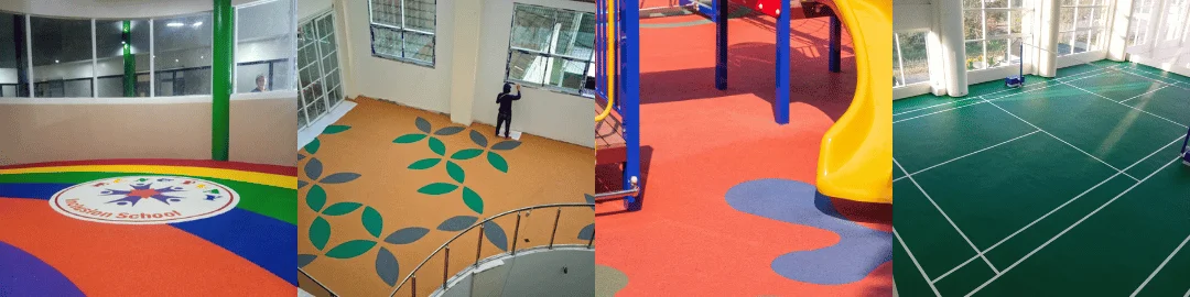 lapangan lari jarak menengah