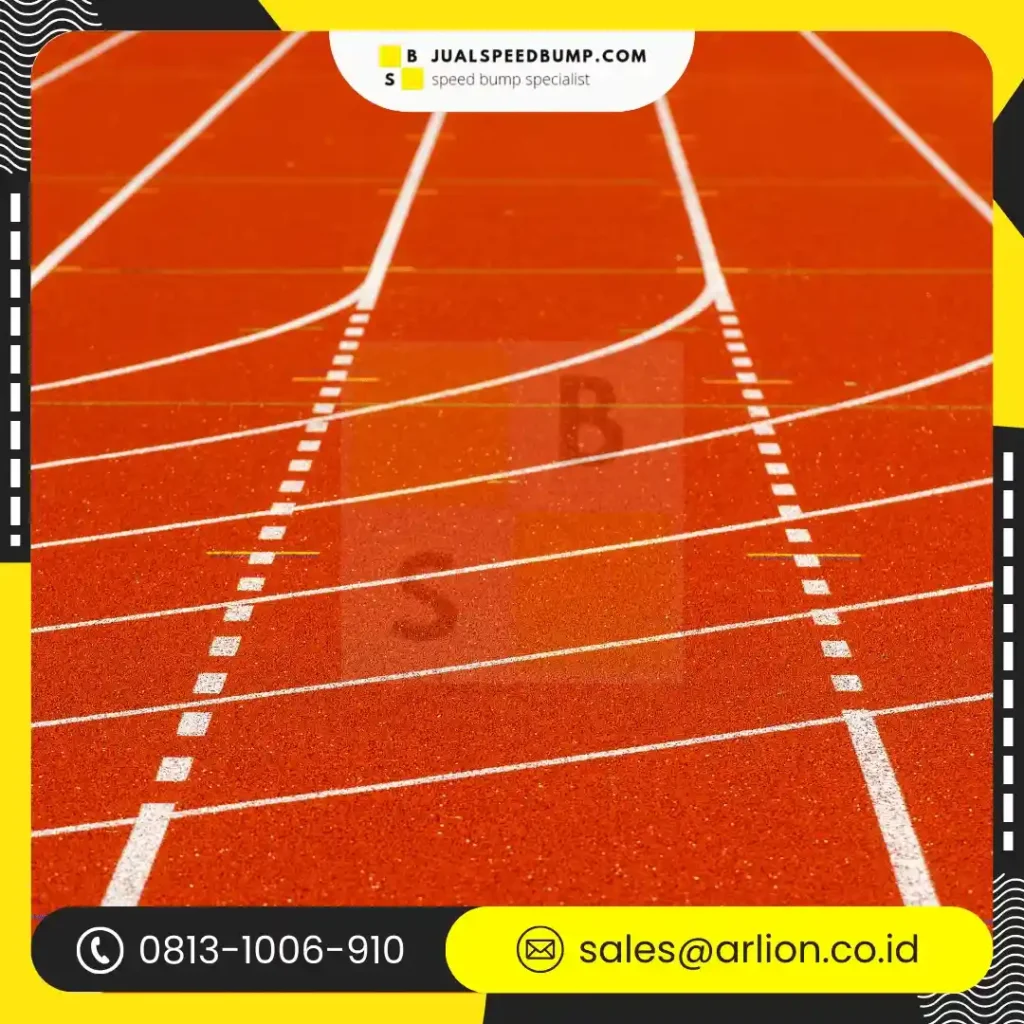 karet lantai stadion