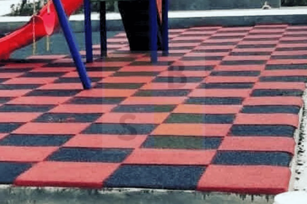 outdoor rubber flooring for playgrounds