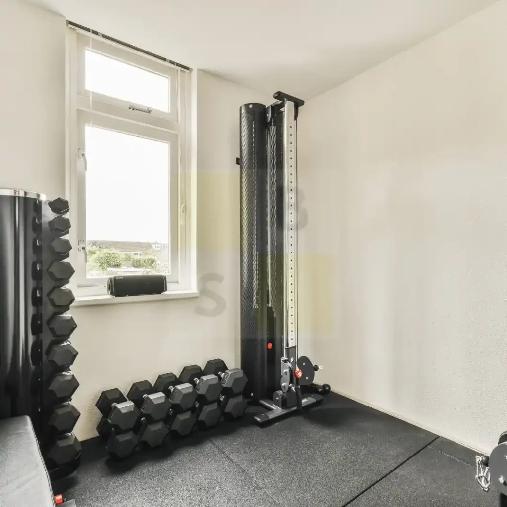 rubber gym flooring tiles