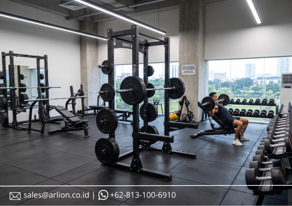 rubber gym mat