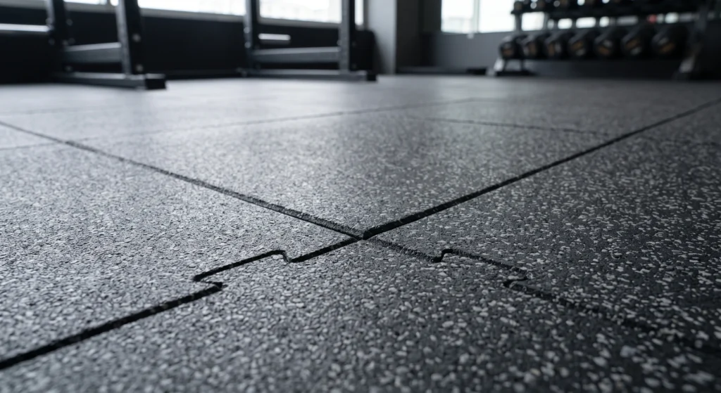 rubber gym flooring tiles
